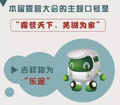 第五届中国（汽车）房车露营大会标识、吉祥物和口号出炉